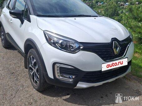 Renault, Kaptur, 2000, 143, бензин, внедорожник, механика, полный привод, среднее состояние, левый, белый, 1 900 000 ₽